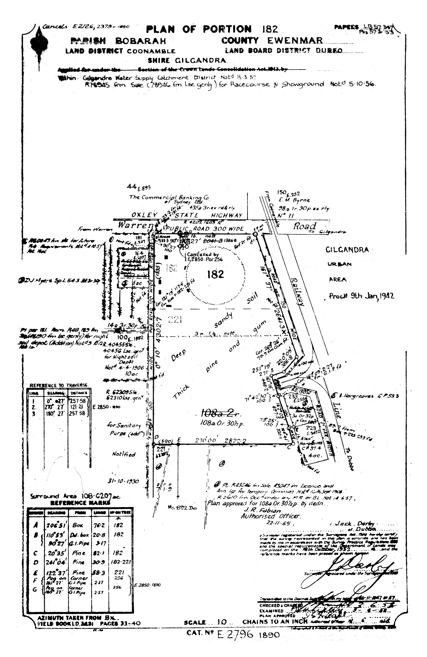 1965 Showground Plan