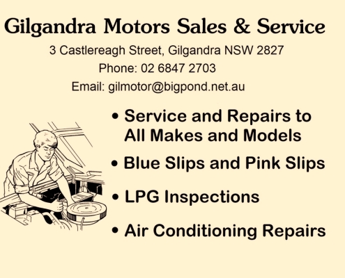 Gilgandra Motors Sales & Service